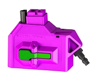 CTM TAC Hi-Capa HPA M4 Magazine Adapter for GBB Pistols - VIOLET/GREEN