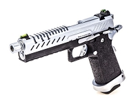 Vorsk Hi-Capa 5.1 GBB Pistol – Silver/Black